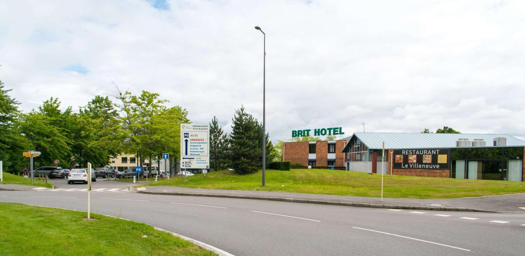 Brit Hotel Rennes St Gregoire - Le Villeneuve Saint-Gregoire  Exterior photo